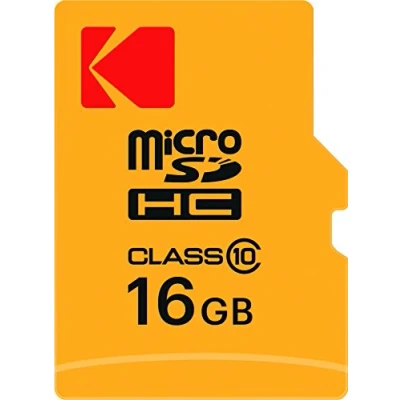Image de Kodak Carte mémoire flash (adaptateur microSDHC SD inclus(e)) 16 Go Class 10 micro SDHC