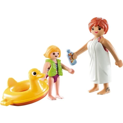 Afbeelding van PLAYMOBIL DuoPack Waterpark badgasten 70690