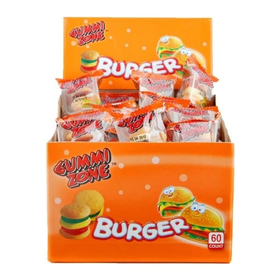Afbeelding van Gummi Zone Mini Burgers 60x