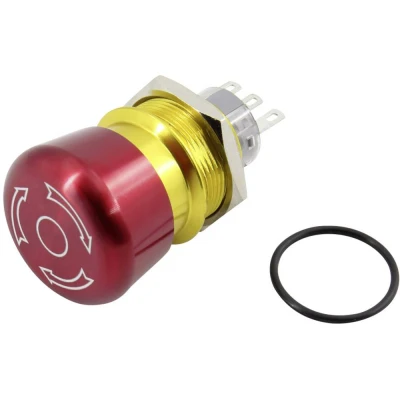 Afbeelding van TRU COMPONENTS TC GQ22 A 11TSB203 Noodstopschakelaar 250 V 5 1x NO, NC IP65 1 stuk(s)