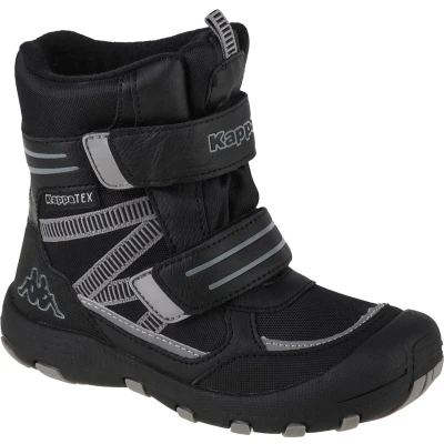 Afbeelding van Kappa Unisex Snowboots voor kinderen, Maat: 32, Black/grey Imitatieleer/ textiel