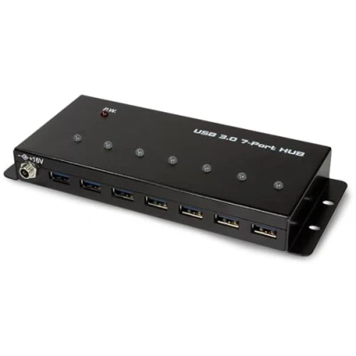 Image de LogiLink USB 3.0 Hub 7 Port Concentrateur (hub) x SuperSpeed de bureau