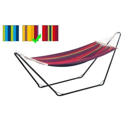 Afbeelding van Lifetime Hangmat Excl. Standaard 1 persoons 200 x 120 cm Kleurenmix