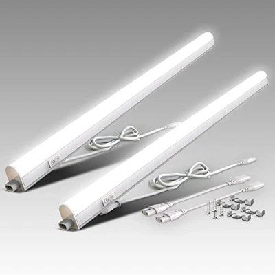 Afbeelding van B.K.Licht Set van 2 LED Keukenverlichting kastverlichting onderbouwverlichting l: 87.3 cm (uitbreidbaar met plug in systeem) 15W 1.500lm 4.000K