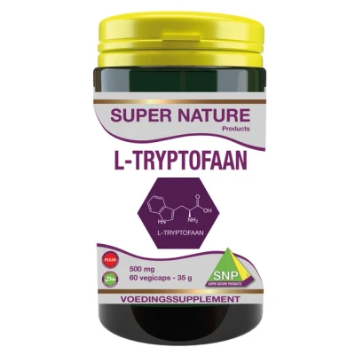 Afbeelding van L Tryptofaan 500 Mg 60Ca