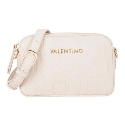 Afbeelding van Valentino Bags Kleine Crossbodytas / Schoudertas Dames Pansy Logo Print Beige