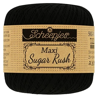 Afbeelding van Scheepjes Maxi Sugar Rush 50 gram 110 Black