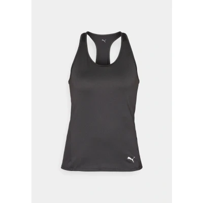 Afbeelding van Puma Essential Racerback TANK Top, Dames, Maat: XXL, Black