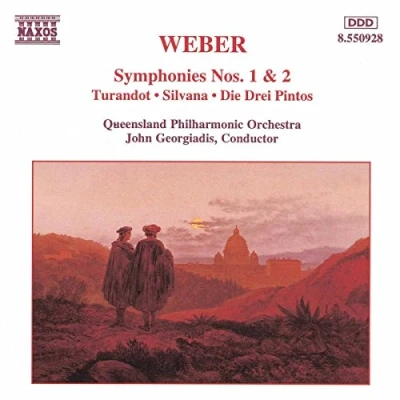 Afbeelding van Queensland Orchestra Weber: Symphonies 1 &amp; 2 (CD)