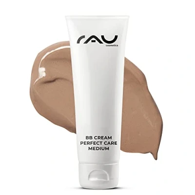 Afbeelding van RAU BB Cream Perfect Care Medium 75 ml geschikt voor alle huidtypen gezichtsverzorging &amp; make up in één perfecte dekking + verzorging UV bescherming