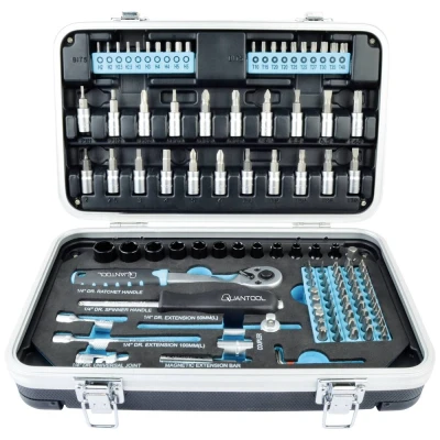 Afbeelding van Brüder Mannesmann QUANTOOL Q25003 Bitset 116 delig 1/4 (6.3 mm)