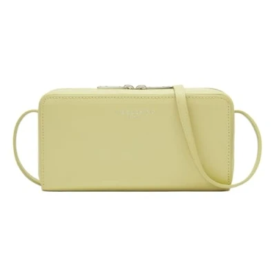 Afbeelding van LIEBESKIND BERLIN Schoudertas Lou Calf Optic Crossbody Light Mimosa Lichtgroen