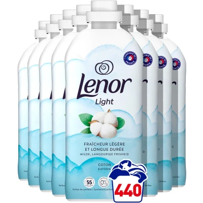 Afbeelding van Lenor Wasverzachter Katoen Fris 8 x 55 Wasbeurten