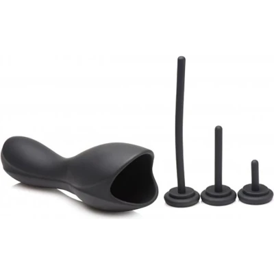 Afbeelding van XR Brands Vibrerende Penis Head Teaser met Uthral Sound black