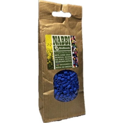 Afbeelding van Nabbi biobeads strijkkralen blauw 1000st