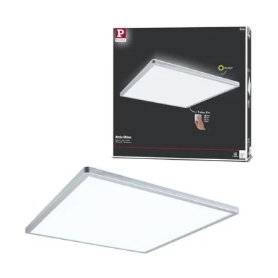 Afbeelding van Paulmann 71009 P Atria Shine 22W 4000K 3Dim 420x420 chm LED plafondlamp 22 W Chroom (mat)