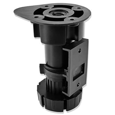 Afbeelding van 12 x Mprofi MT® Tafelpoot, kunststof, meubelpoten, tafelpoten, bureaupoten, nivelleringspoten voor meubels, sokkel, hoogte: 100 mm 160