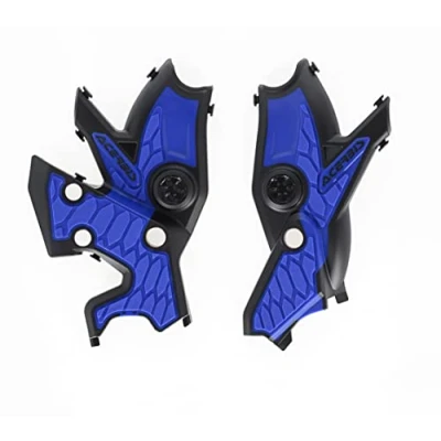 Afbeelding van Acerbis X Grip Framebeschermers Yamaha Tenere 700 2019 2022 Zwart / Blauw