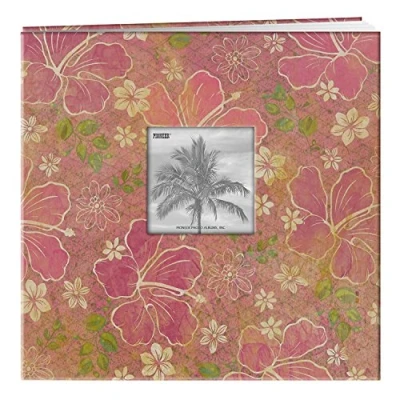 Afbeelding van Pioneer Hibiscus Tropical Post Bound Album 12&quot;X12&quot; (MB10TRP H)
