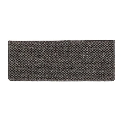 Afbeelding van casa pura Voordeelset trapmatten in sisal look, platte stof met tijgerstructuur, GUT afdichting, te combineren lopers, 65 x 23,5 cm, rechthoekig, 15 matten één set