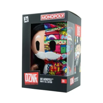 Afbeelding van Mr Monopoly Own It All knuffel 18 cm groot