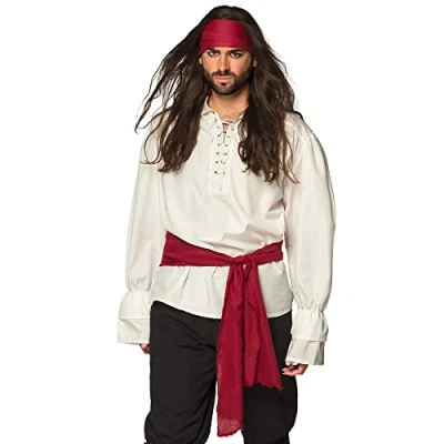Afbeelding van Boland Set Piraat Volwassenen Unisex Piraten