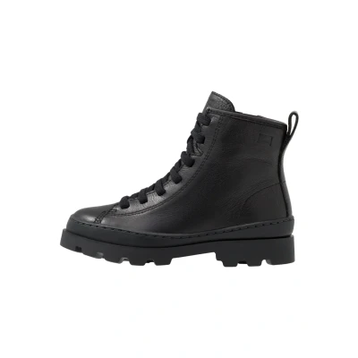 Afbeelding van Camper Brutus Veterboots voor kinderen, Maat: 35, Black Leer
