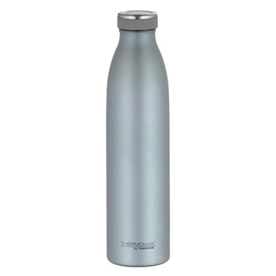 Afbeelding van THERMOcafé by THERMOS TC BOTTLE Bouteille isotherme en acier inoxydable résistant aux boissons gazeuses pendant 12 h chaud 24 froid 0,75 l, anti fuite, pour l&#039;école, les déplacements et le bureau