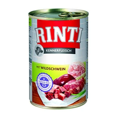 Afbeelding van Rinti Pur Kennerfleisch 12x800g Wild zwijn