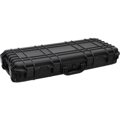 Afbeelding van vidaXL Flightcase op wieltjes 96x42x16 cm PP zwart