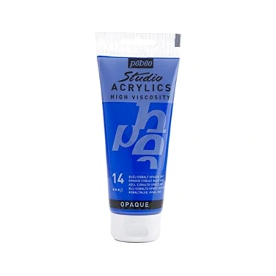 Afbeelding van Pébéo 837014 Studio Acrylverf, 100 ml, Kobaltblauw