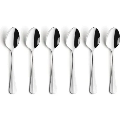 Afbeelding van Amefa Baguette 6 Koffielepels Zilver