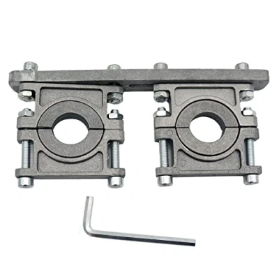 Afbeelding van EasyLife HQ Multifeed universele aluminium houder 2 vakken voor twee LNB met 23 mm of 40 stopcontact