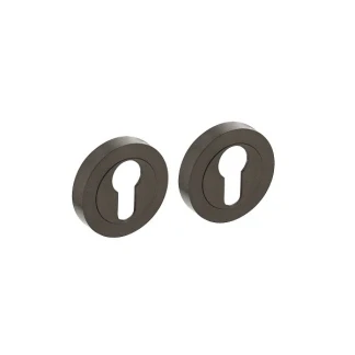 Afbeelding van Cilinderrozet Intersteel (Zamak, Antraciet, Set)