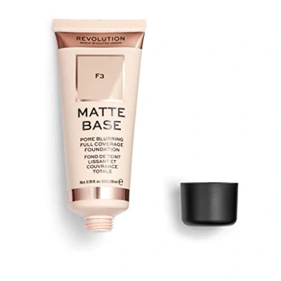 Afbeelding van Revolution Beauty London, F3 matte foundation, 28 ml