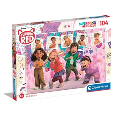Afbeelding van Clementoni Puzzel 104 Stukjes Disney Turning Red, Kinderpuzzels, 6 8 jaar, 25747