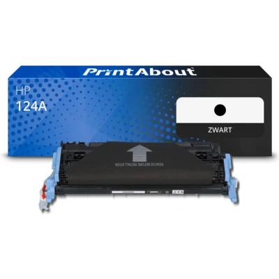 Afbeelding van Huismerk HP 124A (Q6000A) Toner Zwart