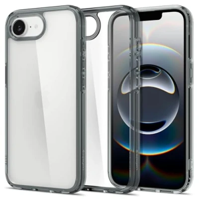 Afbeelding van Spigen Ultra Hybrid mobiele telefoon behuizingen 15,5 cm (6.1&quot;) Hoes Grijs, Transparant