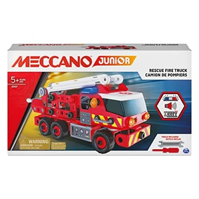 Afbeelding van Meccano Junior Brandweerwagen S.T.E.A.M. bouwpakket