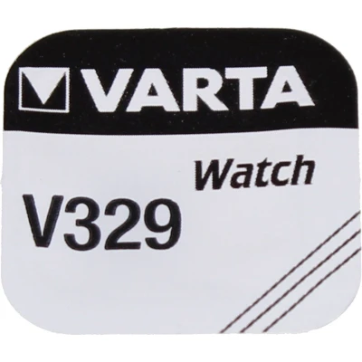 Afbeelding van varta Batterij v329 argent 329101111