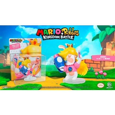 Afbeelding van Mario + Rabbids Kingdom Battle Rabbid Peach 3 inch Figurine