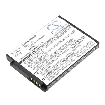 Afbeelding van CS SBT020MB batterijen, 1100 mAh, compatibel met [Luvion] 88 Essential, Easy Plus, Platinum 3, Prestige Touch 2, Supreme Connect, voor [Summer] Baby 02000, 02004, Best View