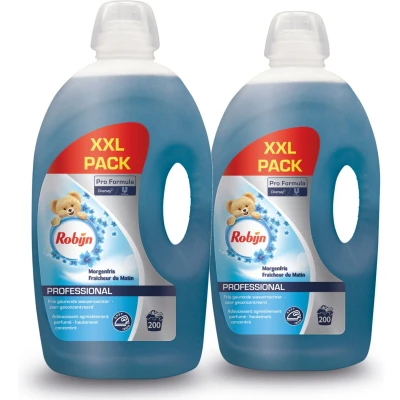 Afbeelding van Robijn Pro Formula Wasverzachter Morgenfris 2x5L 200 washes
