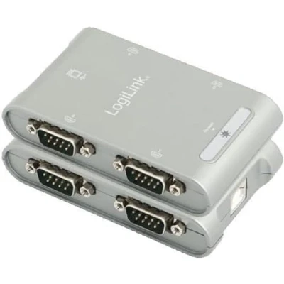 Afbeelding van LogiLink USB 2.0 to 4x Serial Adapter