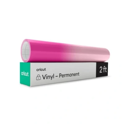 Afbeelding van Cricut Vinyl Permanent 30x60cm Kleurverandering bij warmte (roze)
