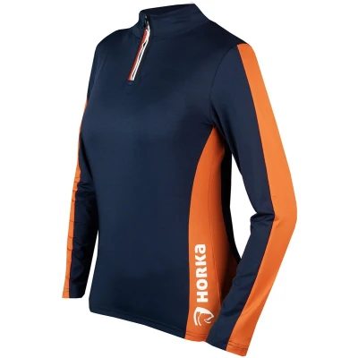Afbeelding van KNHS Shirt Eventing Fan NL Blauw/Oranje XXL