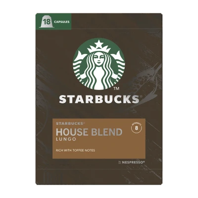 Image de 11,90 de remise 7 unités Starbucks House Blend Lungo 18 capsules 700 g
