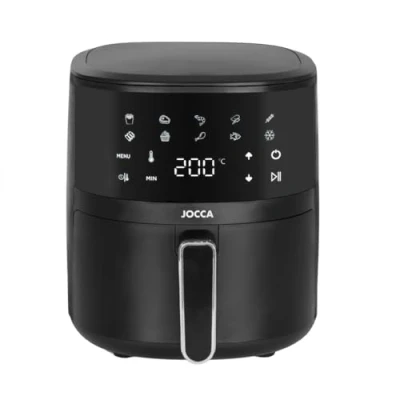 Afbeelding van Olievrije friteuse JOCCA 2219p 4L 1400 W Digitaal 26 x 35 29 cm Zwart