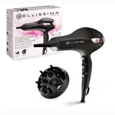 Image de Sèche Cheveux Professionnel Ionique Léger P7 3000 Concentrateur + Diffuseur 3 Températures Séchage Rapide 2100W