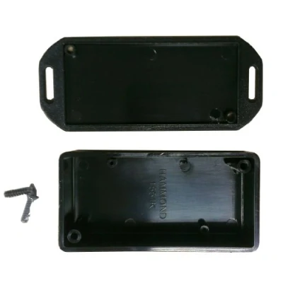 Afbeelding van Hammond Electronics 1551KFLBK Euro behuizing ABS Zwart 1 stuk(s)